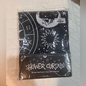 Killstar ‘Stardust’ shower curtain